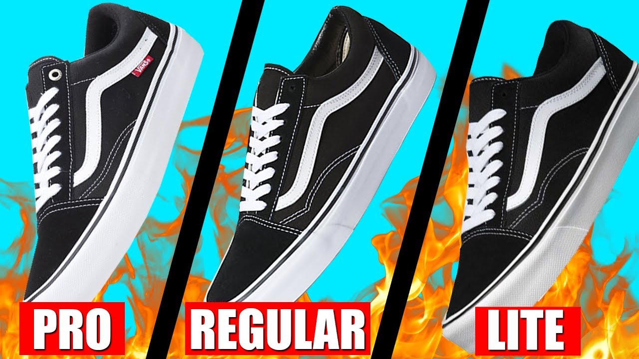 Vans Classics vs Pros vs Lites (Which Ones Should You Buy?)