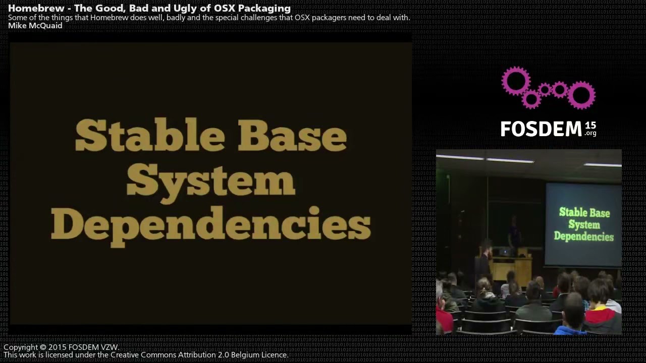 Distributions   Homebrew The Good, Bad And Ugly Of Osx Packagin