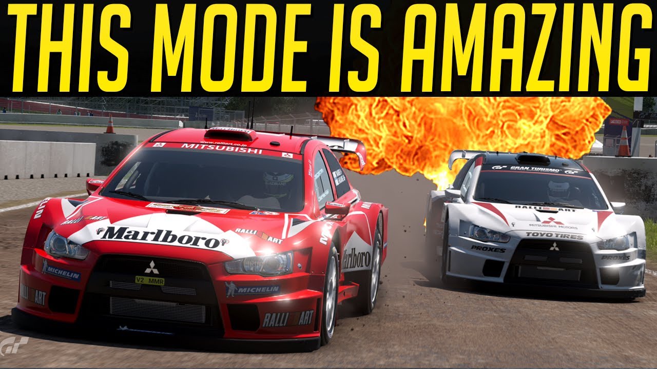 Gran Turismo 7 Rallycross is Hilarious