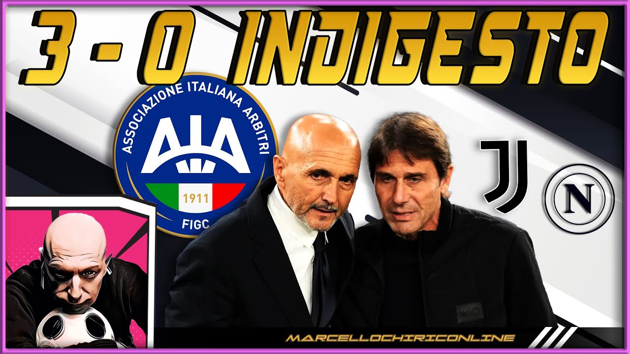 Conte aizzato contro Spalletti:non l'hanno ancora digerita.E l'AIA spiega (male)