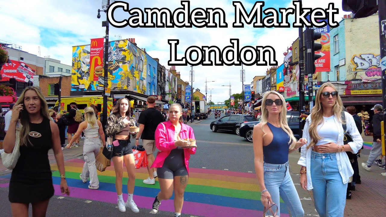 Get A Taste Of London's Camden Market With This Walking Tour! #camdenmarket #london #citytour
