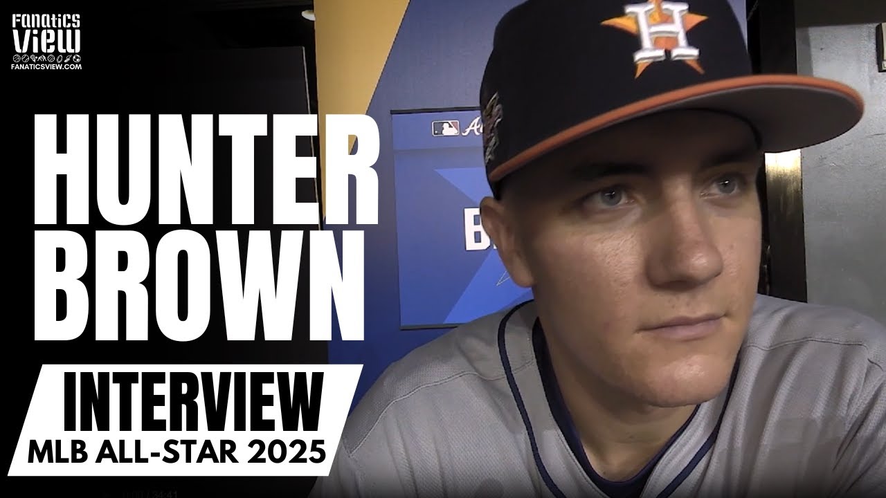 Hunter Brown Discusses Houston Astros, MLB All-Star 2025 Appearance | Full Media Day Interview