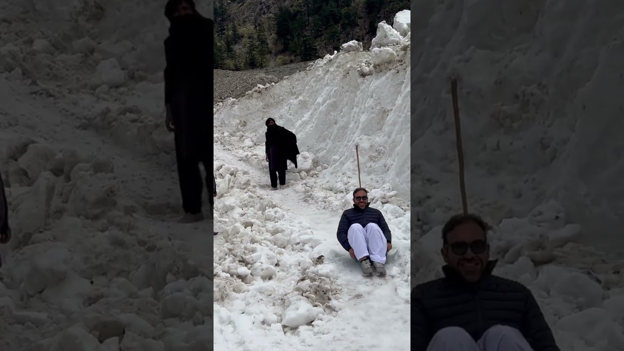 Snow at Kalam May 2025 #swatdistrict  #travel #kalam #2025