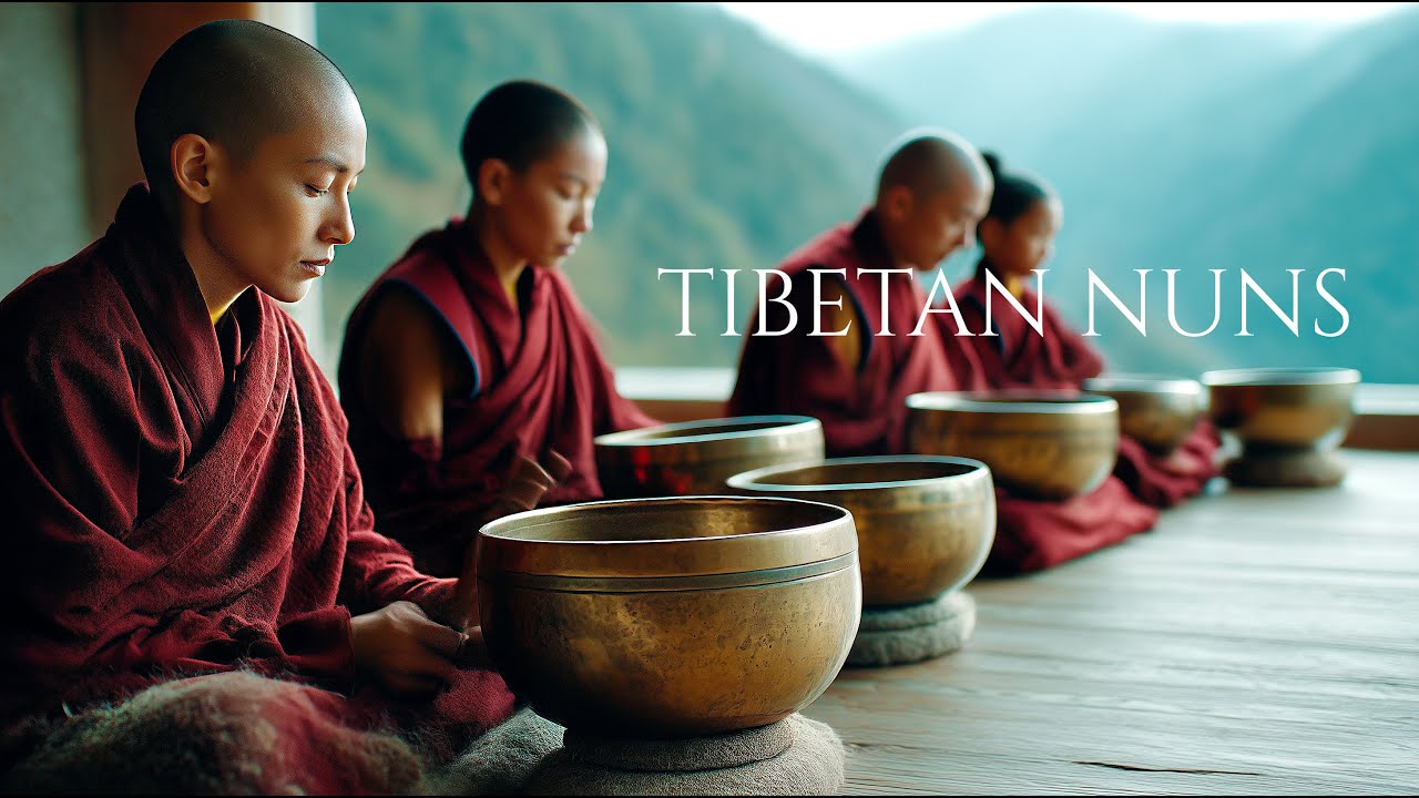Tibetan Nuns – Healing Mantra Chant for Deep Meditation, Stress Relief | Shigatse Valley