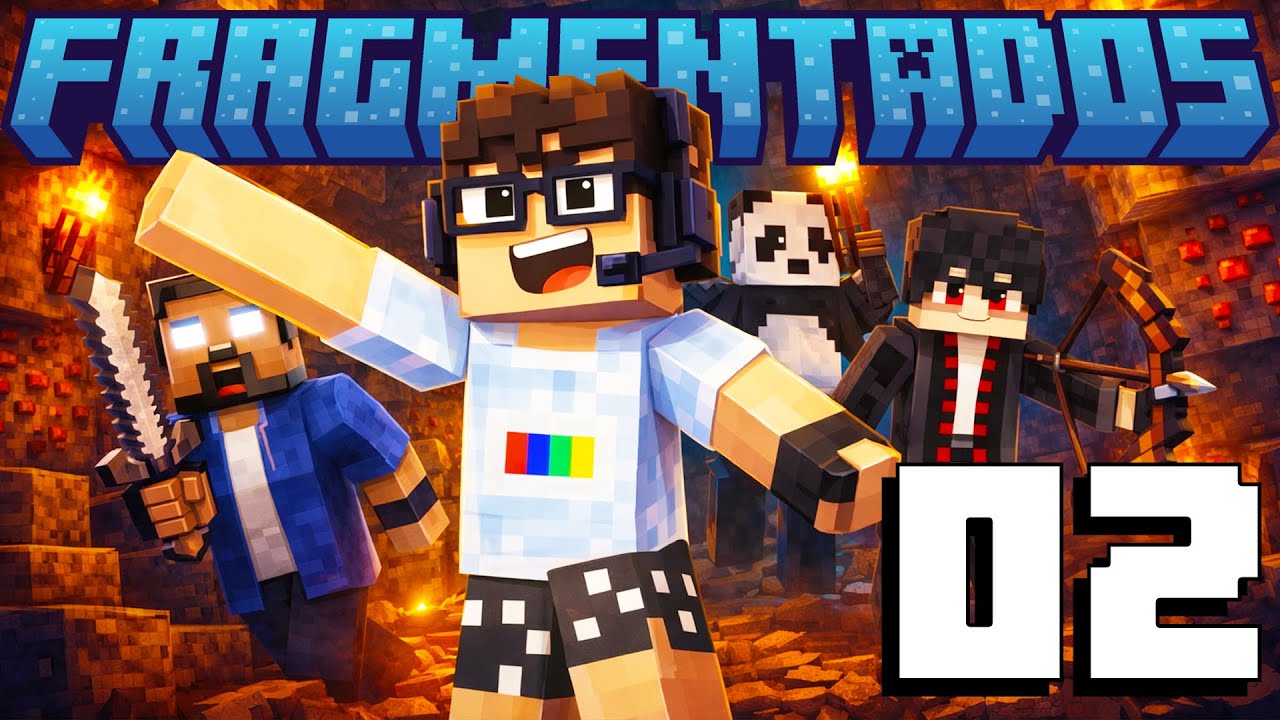EM BUSCA DO TEMPLO DE COBRE! - Minecraft FRAGMENTADOS #02