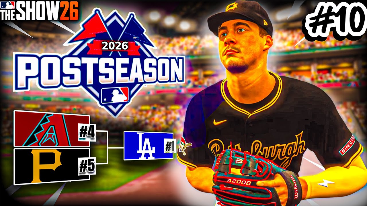 We are IN the PLAYOFFS! | MLB the Show 26 Pirates Franchise | Ep 10 [S1]