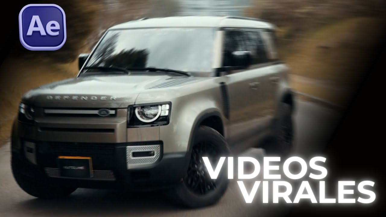El SECRETO de los Edits Virales de Autos en After Effects