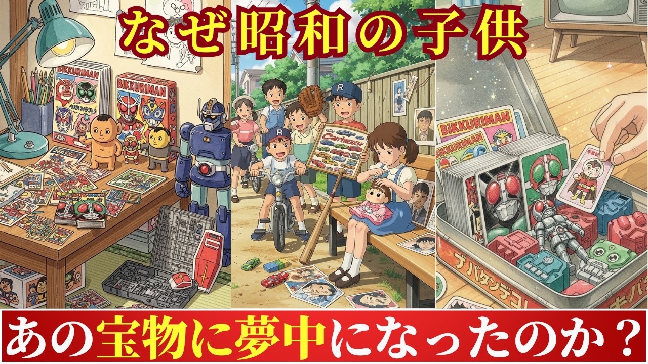 なぜ昭和の子供たちは、あの宝物に夢中になったのか？