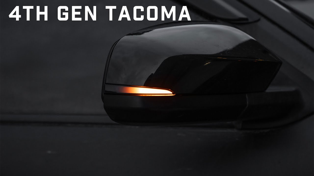 Установка последовательного указателя поворота Toyota Tacoma 4-го поколения