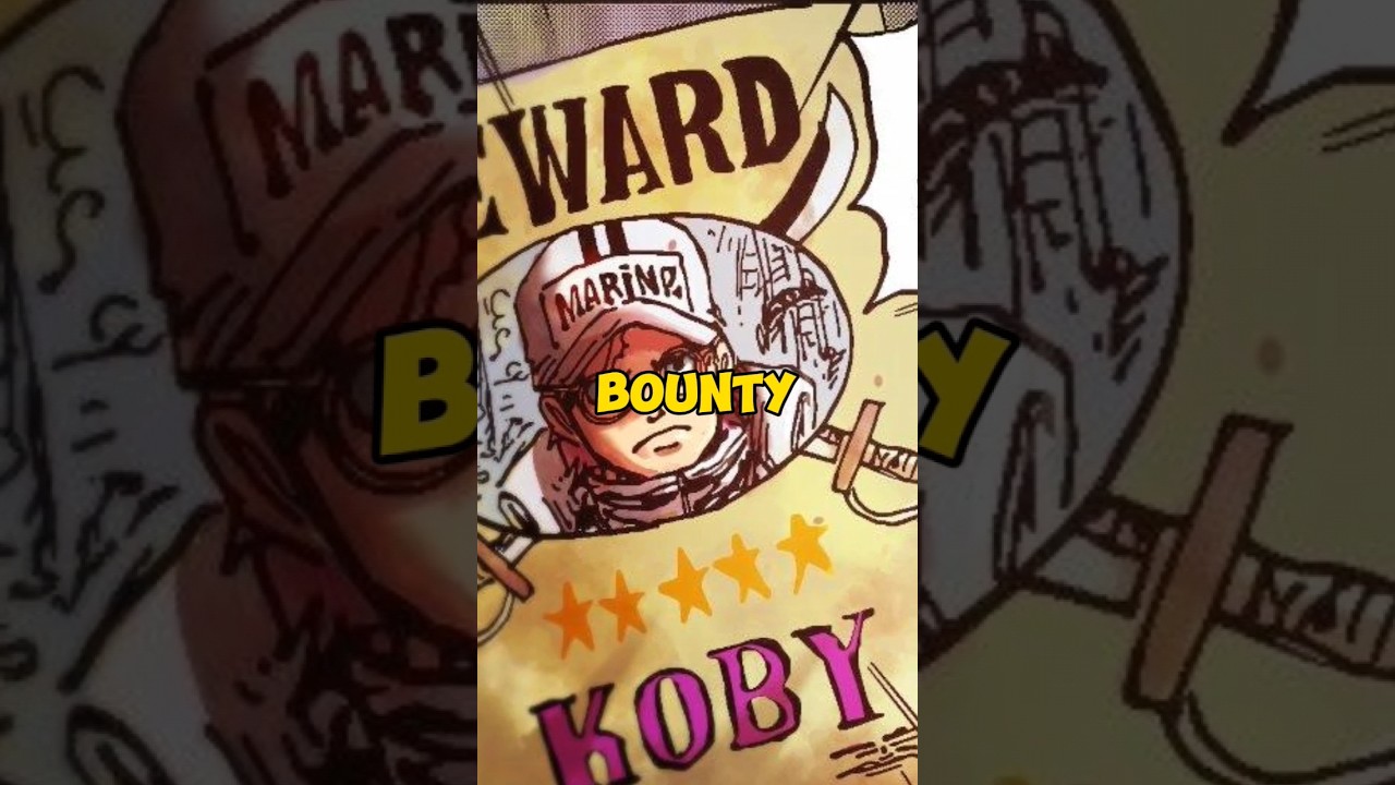 The Latest One Piece Episode Has Officially Revealed Koby's Bounty!&nbsp;#shorts #onepiece #koby #bounty