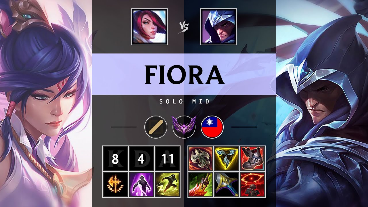 Fiora Mid vs Talon - TW Master Patch 25.19