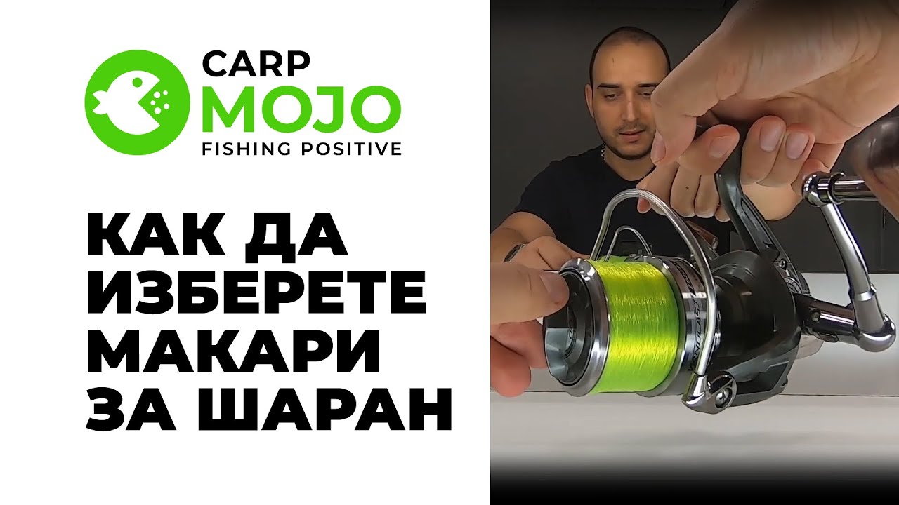 Как да изберете шаранджийски макари