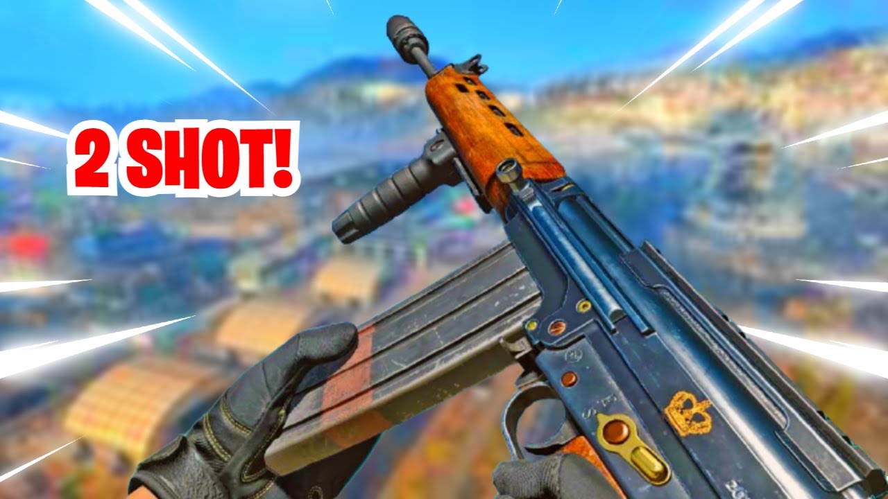 *2 SHOT* FAL Class in Warzone Season 4! (OVERPOWERED)