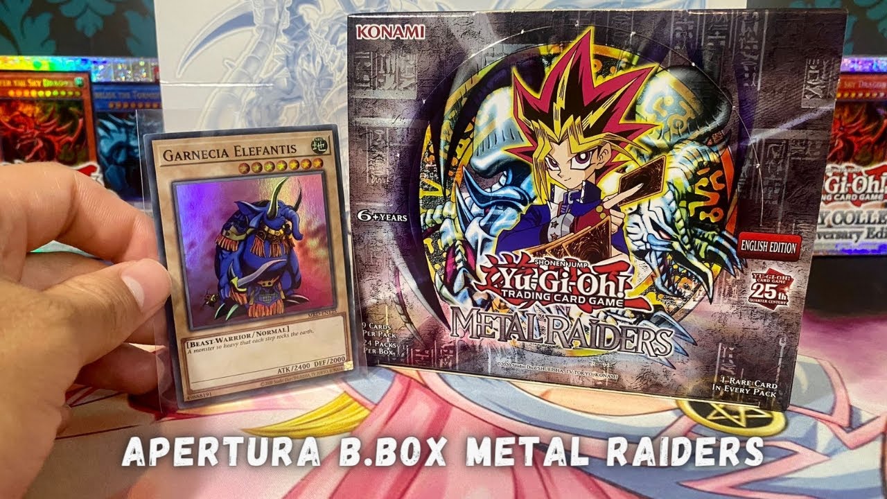 Apertura de nueva B. Box ✨METAL RAIDERS 25TH ANNIVERSARY ✨ #yugioh