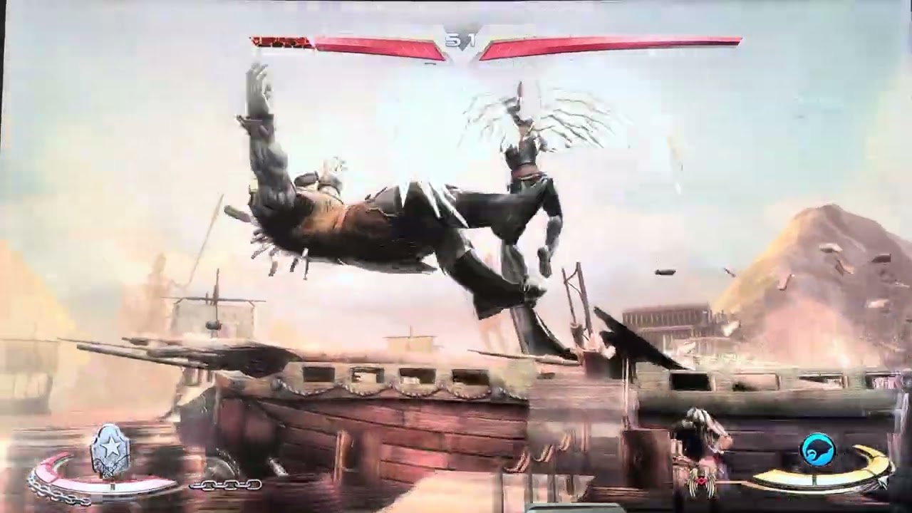 Injustice Gods Among Us Solomon Grundy VS Hawkgirl