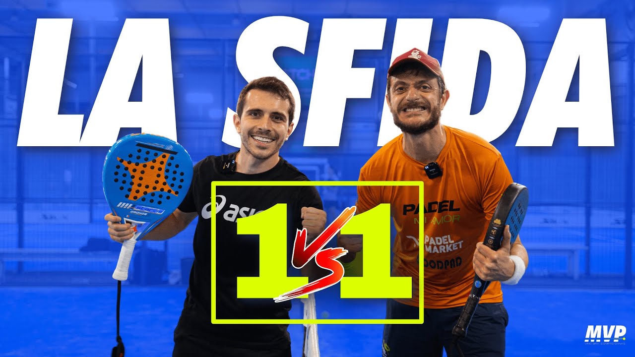 LUCAS BERGAMINI 1VS1 CARCHIA 🎾 CHALLENGE IN 2 SET! | Padel Italiano - MVPADEL