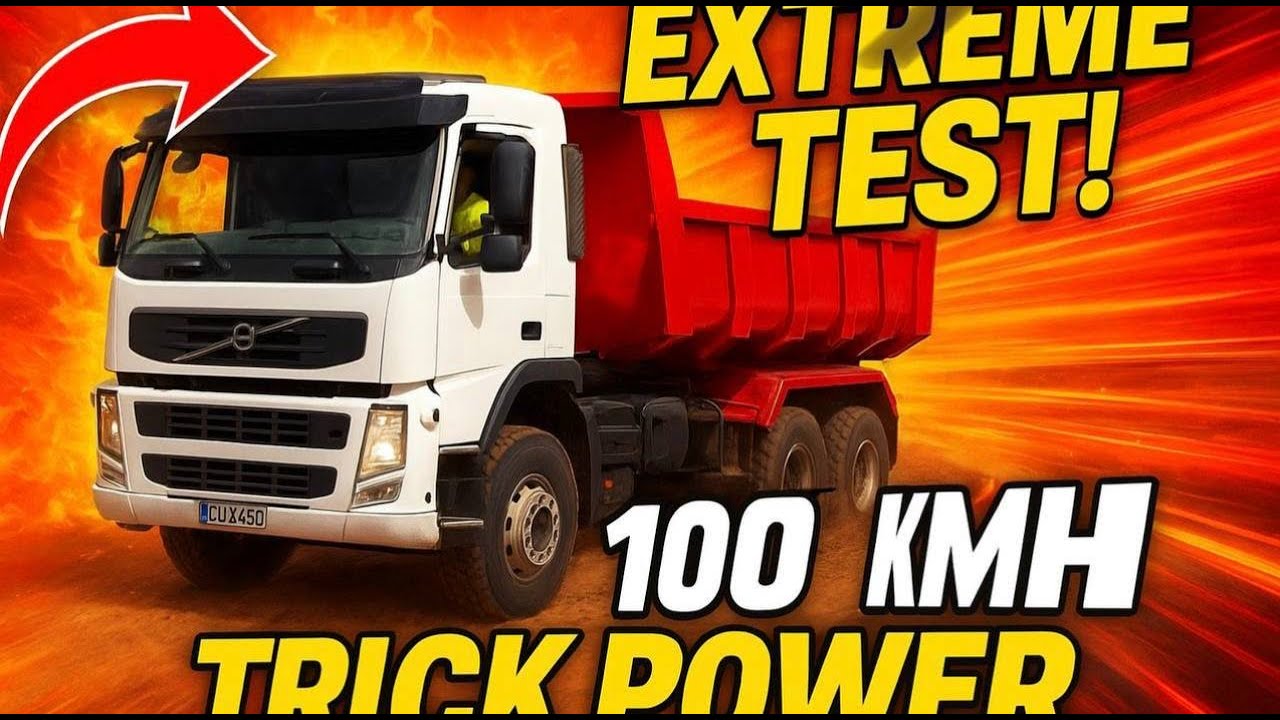 EXTREME TRUCK POWER TEST! 🚛💨 | 100KM/H Speed Challenge