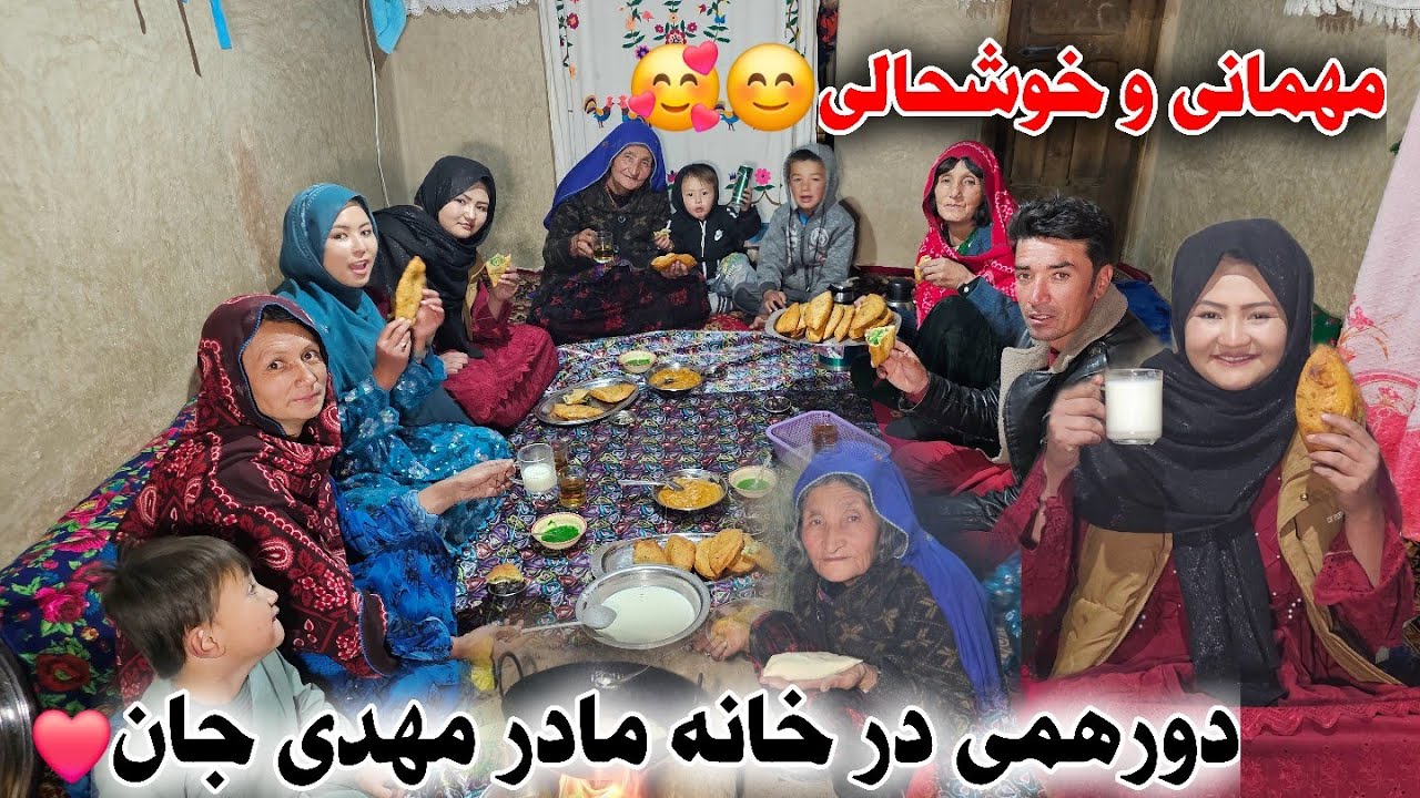 کاش همیشه کنار هم جمع باشیم😥🥰افطاری و شب های به یاد ماندنی با بهترین آشپزی❤