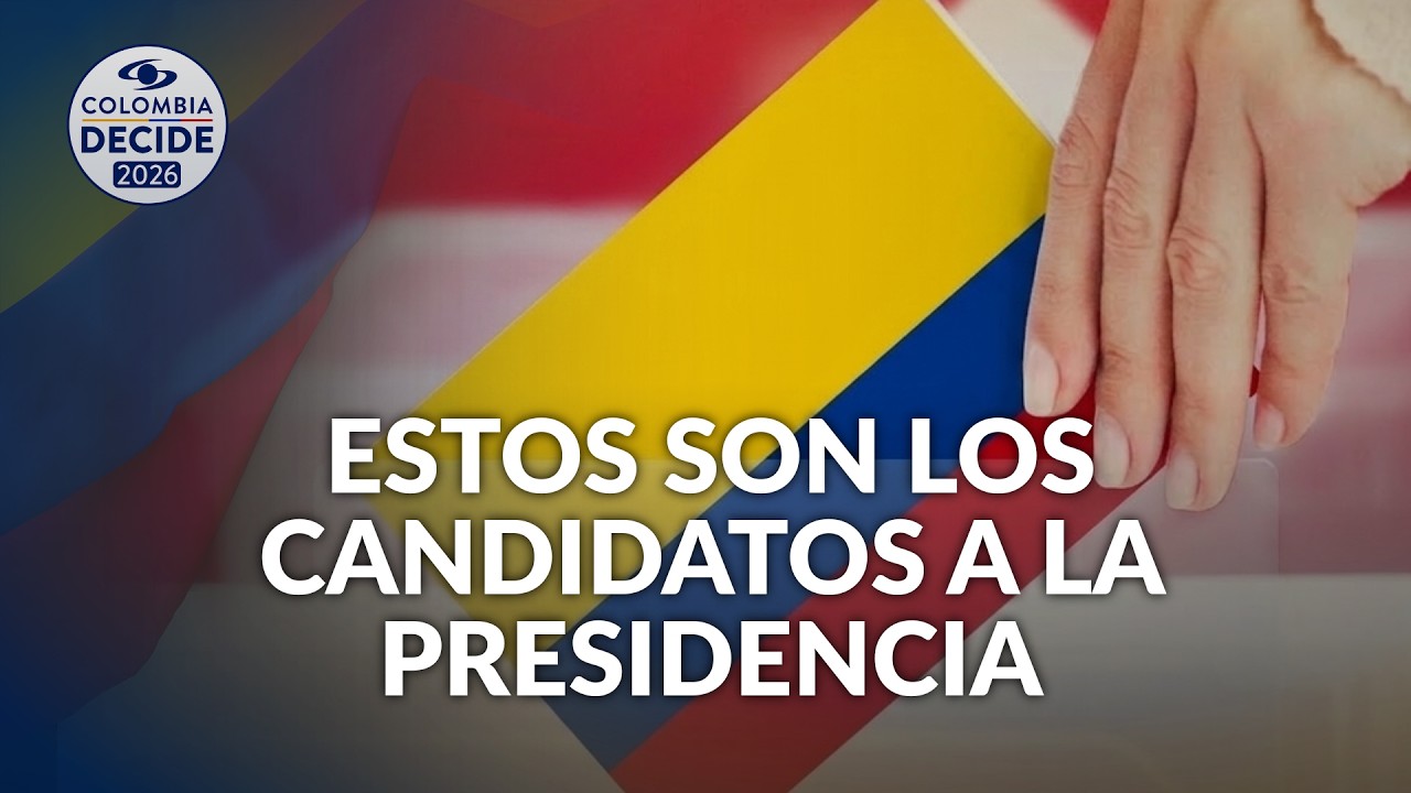 Elecciones presidenciales Colombia: estos son los 14 candidatos que competirán en primera vuelta
