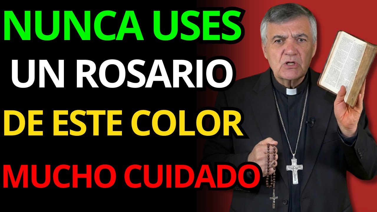 NUNCA LLEVES EL ROSARIO DE ESTE COLOR O TU FAMILIA SUFRIRÁ | PADRE SANTIAGO MARTÍN