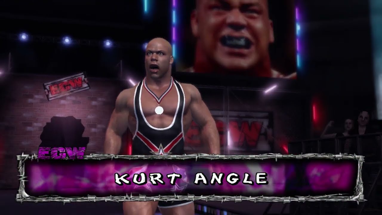 ECW One Night Stand 2006: Kurt Angle vs Randy Orton (SmackDown vs RAW 2007)