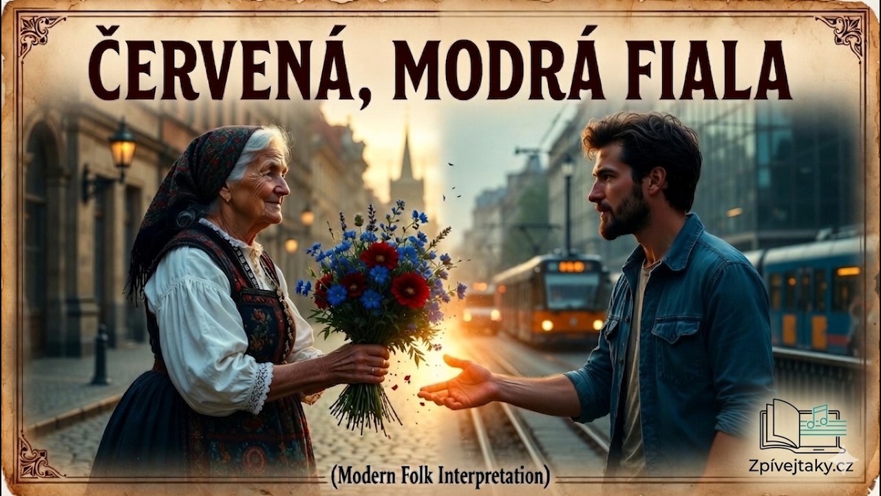 Červen&aacute;, modr&aacute; fiala &ndash; Modern&iacute; Lidov&yacute; Remix