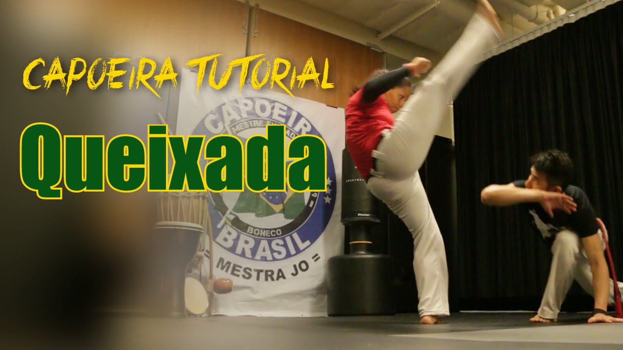 [Capoeira Tutorial] How to do the Queixada? - Mestra Jo Grupo Capoeira Brasil HK