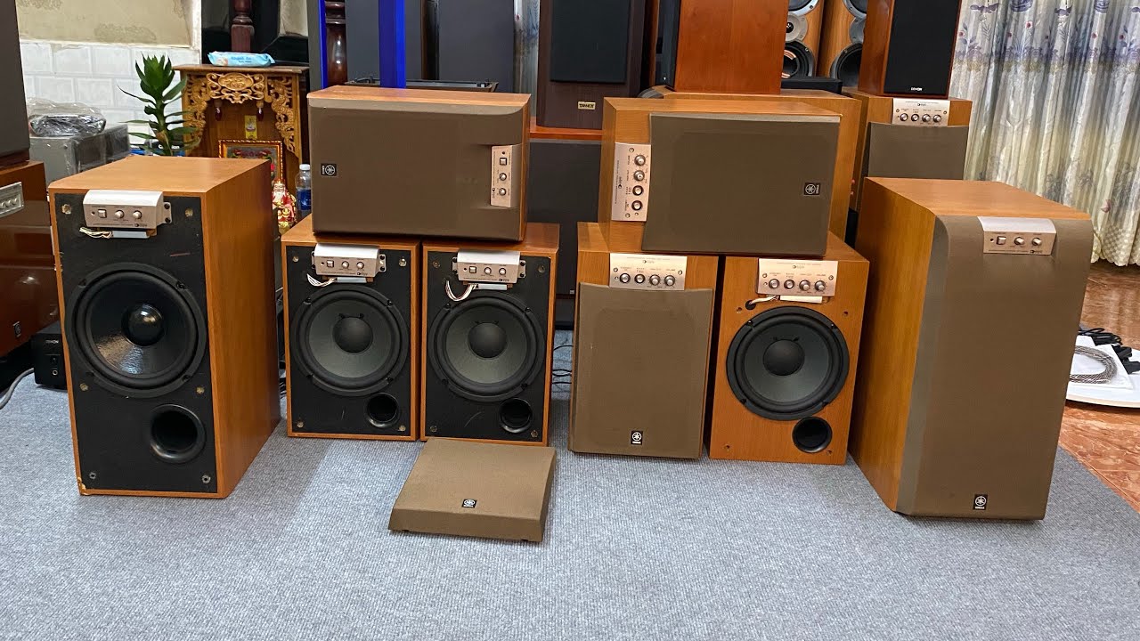 Sub Yamaha SW 45 90 105 sub điện bass 20cm mức giá bình dân chỉ từ 2tr500 đến 4tr200k
