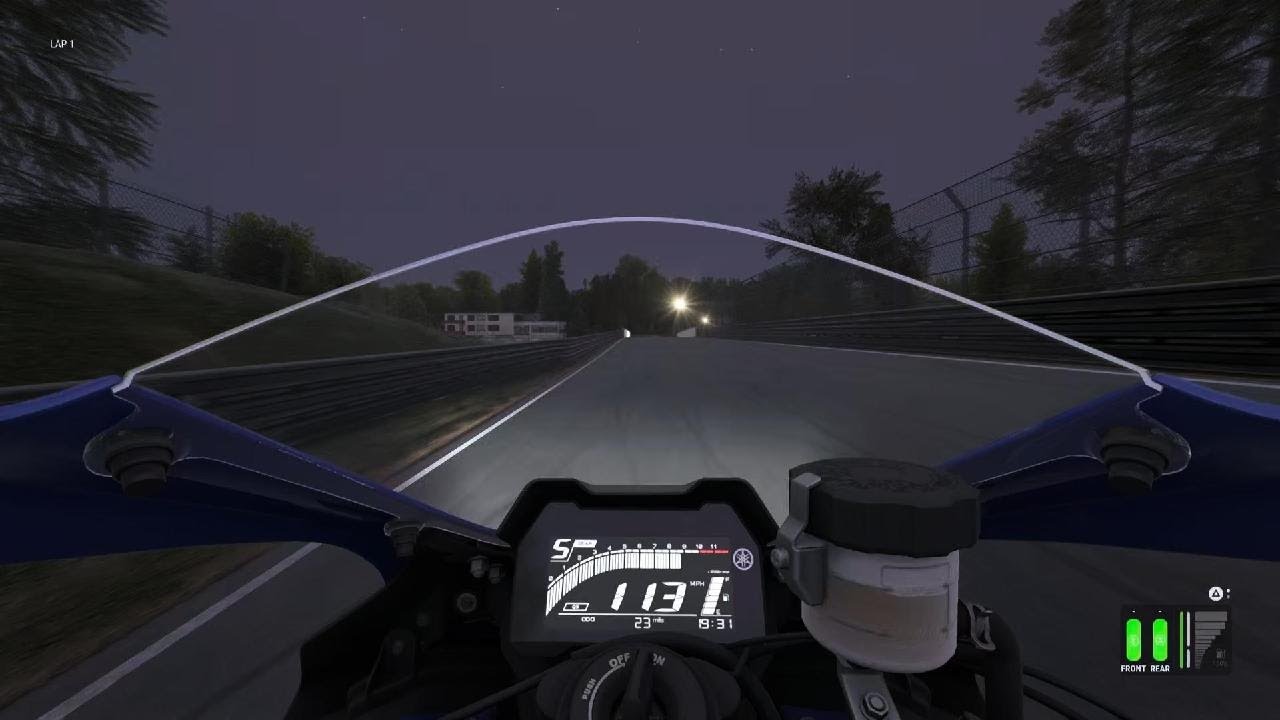 Yamaha YZF-R7 2022 Nürburgring lap