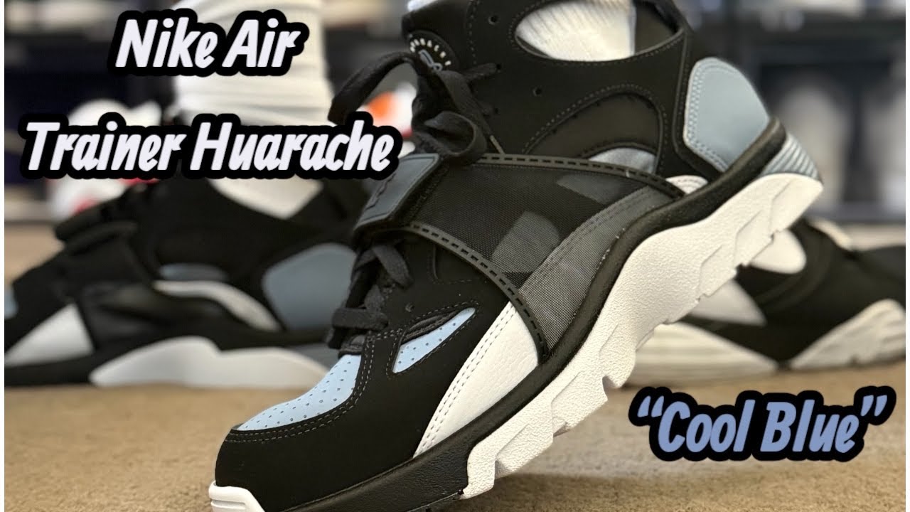 Nike Air Trainer Huarache “COOL BLUE” Returns | SNKRS APP Unboxing and On Foot Review 