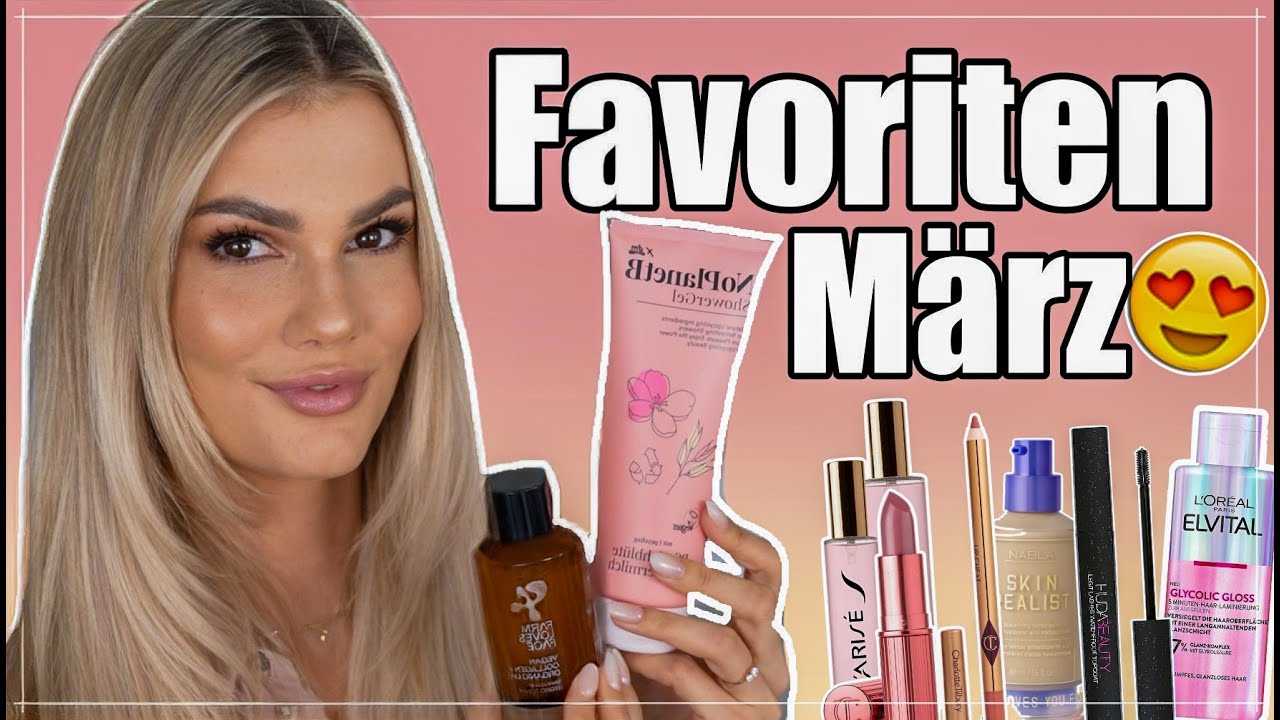 15 FAVORITEN März 2024 - Haare, Make Up, Pflege 😍 NoPlanetB, Huda Beauty uvm.I Cindy Jane
