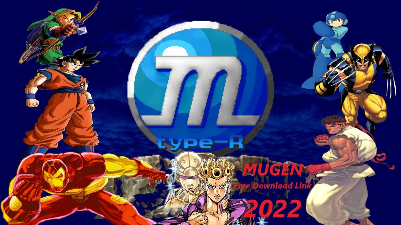 M.U.G.E.N Type-Ɍ Mix [Free MUGEN FULL GAME 2022 for PC/Windows][Gameplay Through + Download Link]