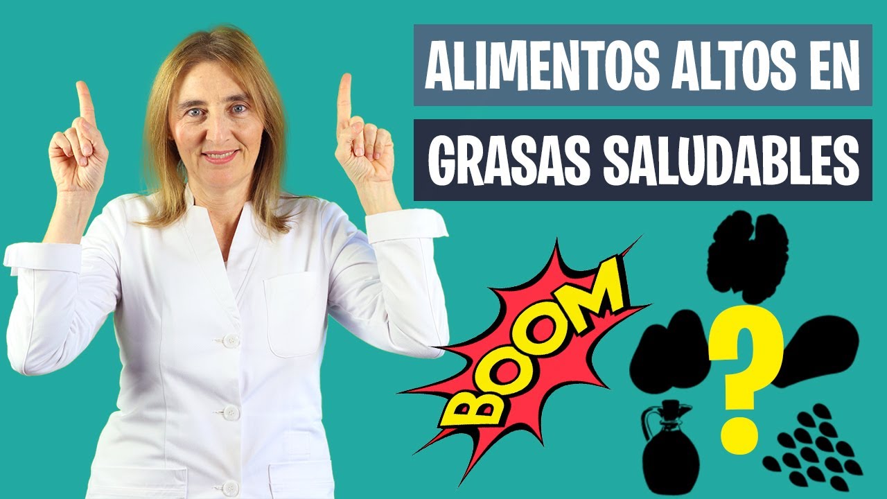 Los ALIMENTOS SALUDABLES que contienen MÁS GRASA | Alimentos ricos en grasa | Nutrición deportiva