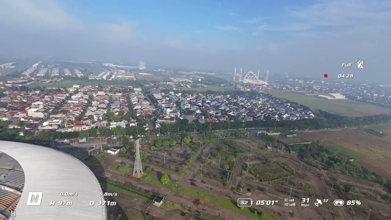 Menjelajahi Kemegahan Stadion GBLA dari Udara | DJI Neo