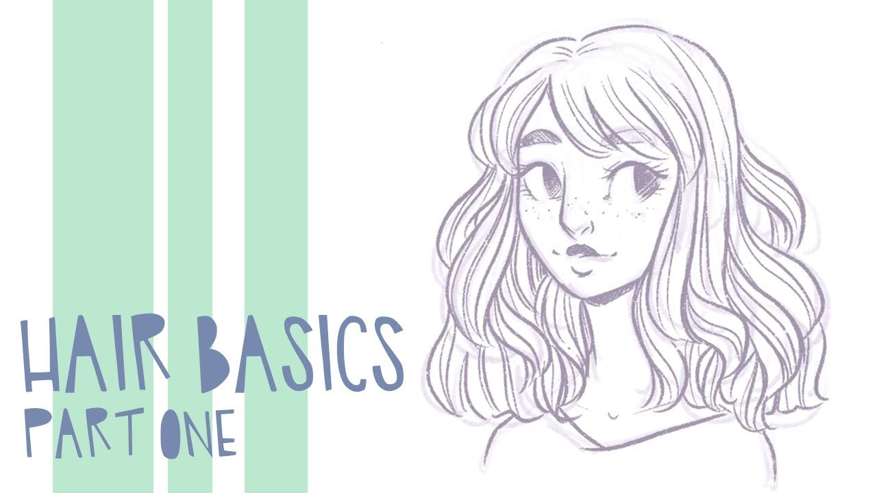 The Basics of Drawing Hair // Part 1