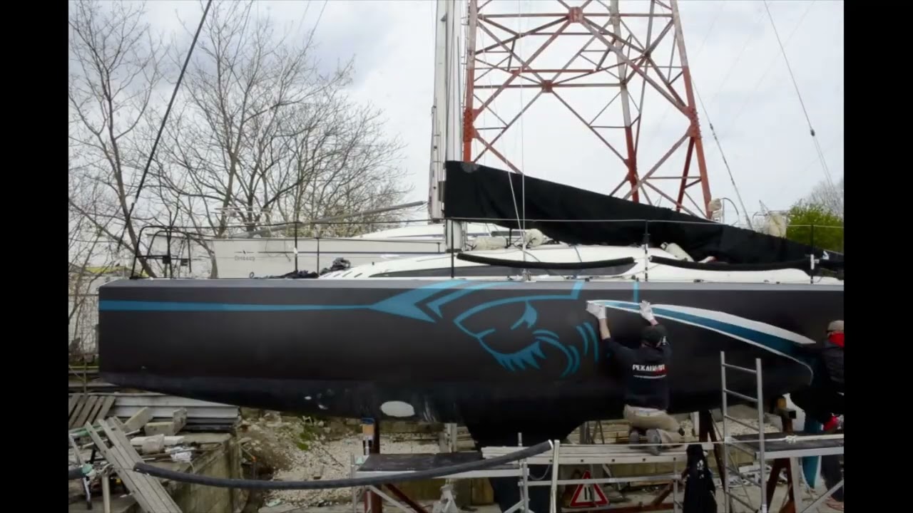 One Spirit &ndash; пълно облепяне на яхта с 3M фолио | Full Yacht Wrap with 3M 1080