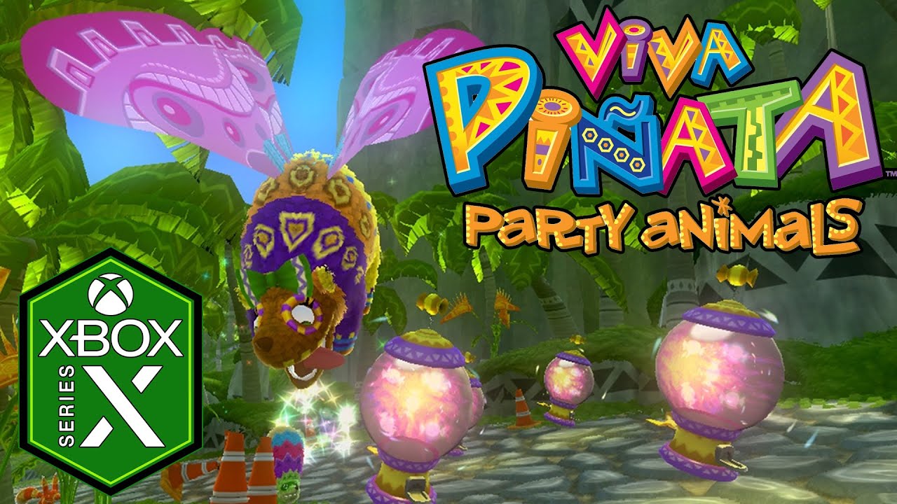 Обзор игрового процесса Viva Piñata Party Animals на Xbox Series X