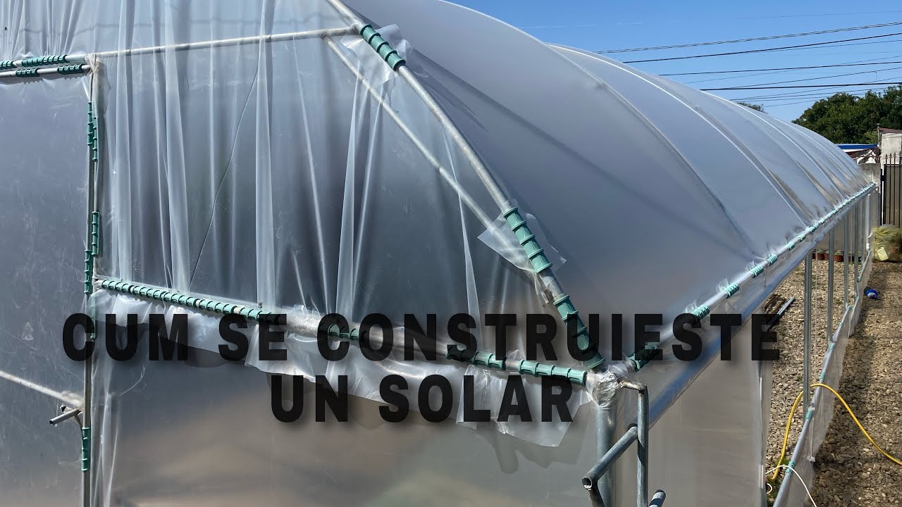 CUM SE CONSTRUIEȘTE UN SOLAR! EP 2.MONTAREA STÂLPILOR!