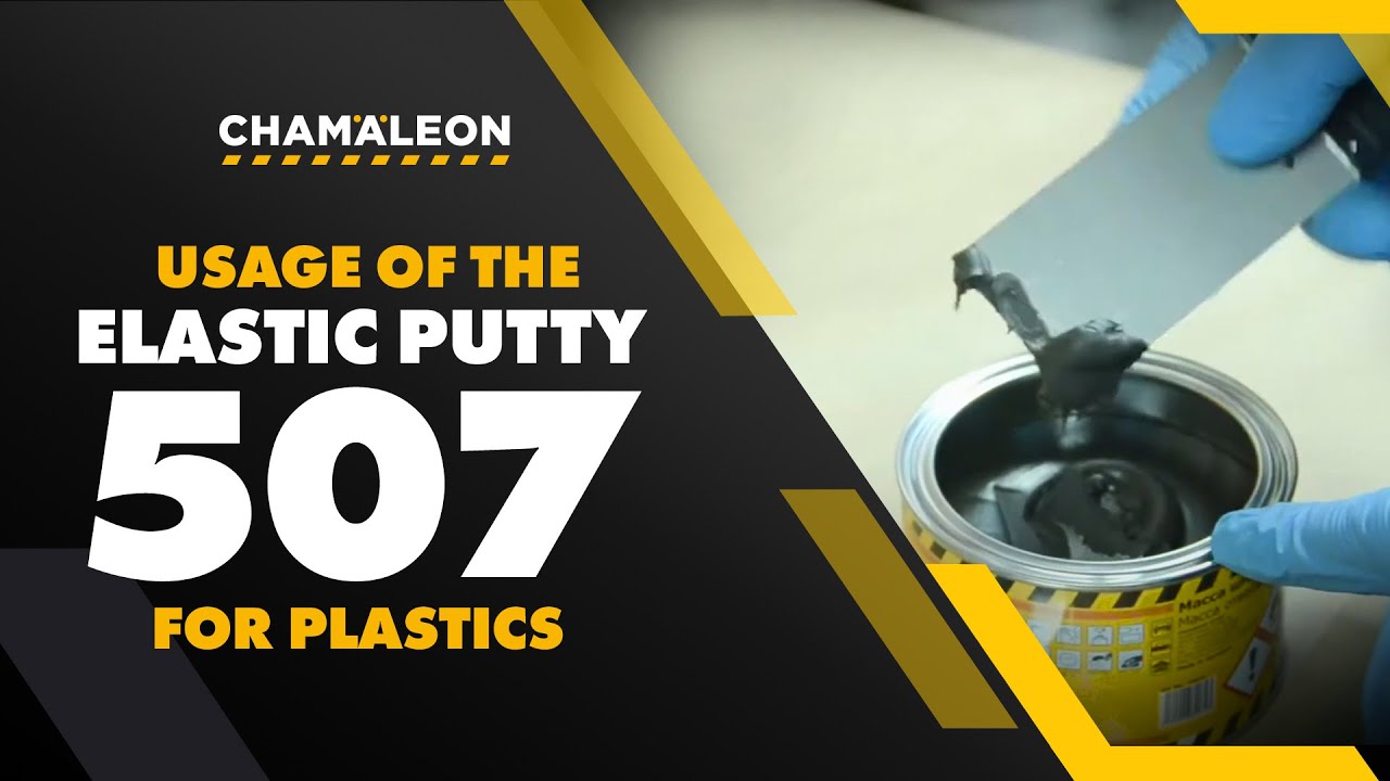 Chamäleon 507 Elastic Putty for Plastics | Plastic Bumper & Trim Repair Tutorial