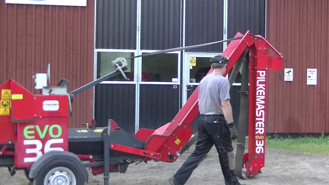 Hyrmännen - Vedmaskin Pilkemaster Evo 36