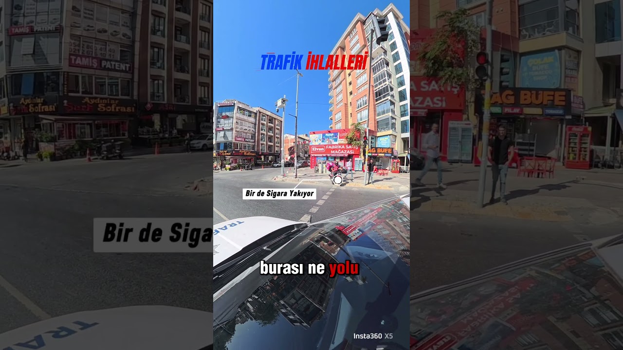 Ah şu kuryeler 🤦🏻&zwj;♂️ #trafikpolisi #trafikkuralları #ceza