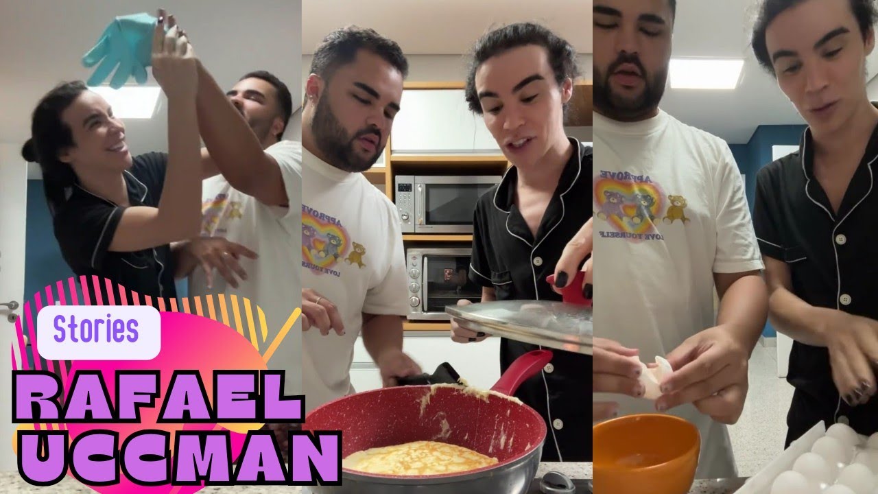 RAFA E LUCAS GUEDEZ FAZEM RECEITINHA DE MADRUGADA |STORIES RAFA UCCMAN