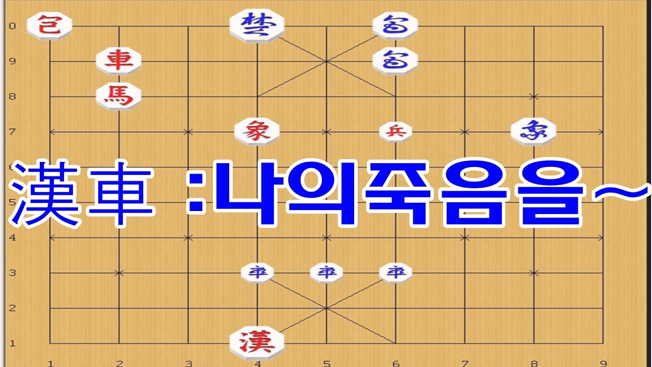 장기 연장군 차의죽음을 헛되이 하지마라 [장기박보]