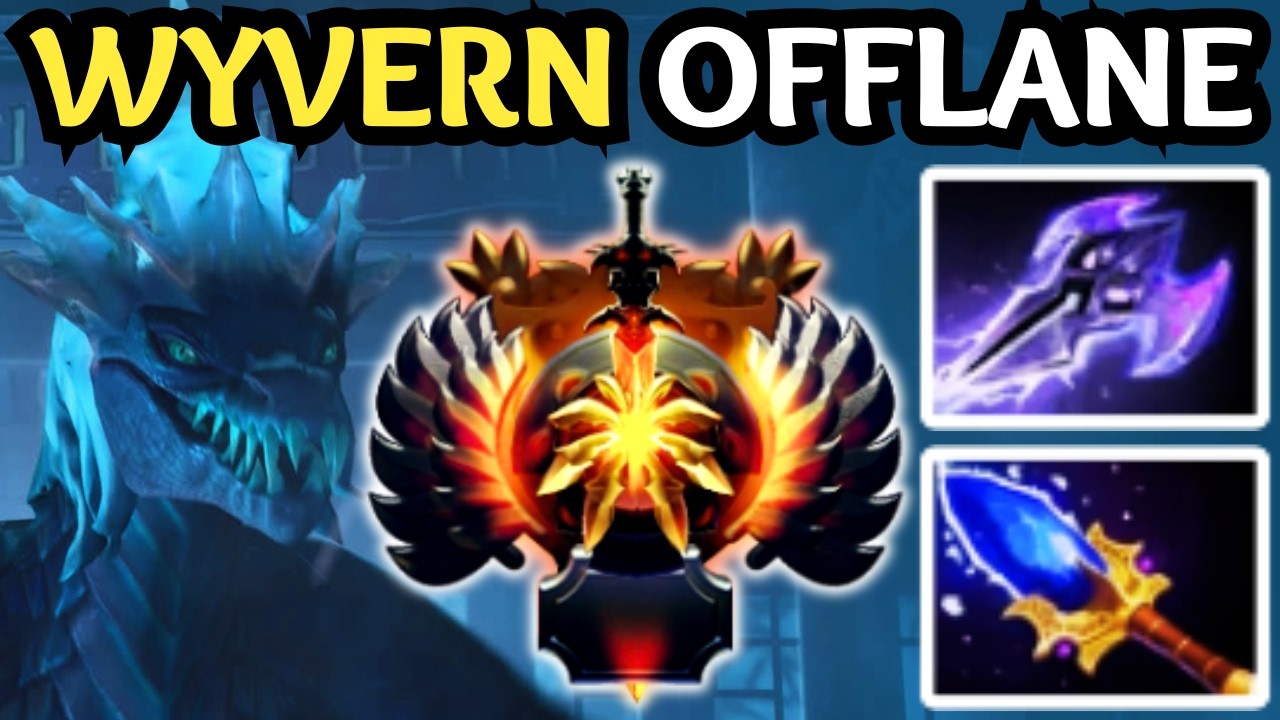 🔥 NEW META WINTER WYVERN OFFLANE — CONTROL & TEAMFIGHT WINNER | DOTA 2 🔥