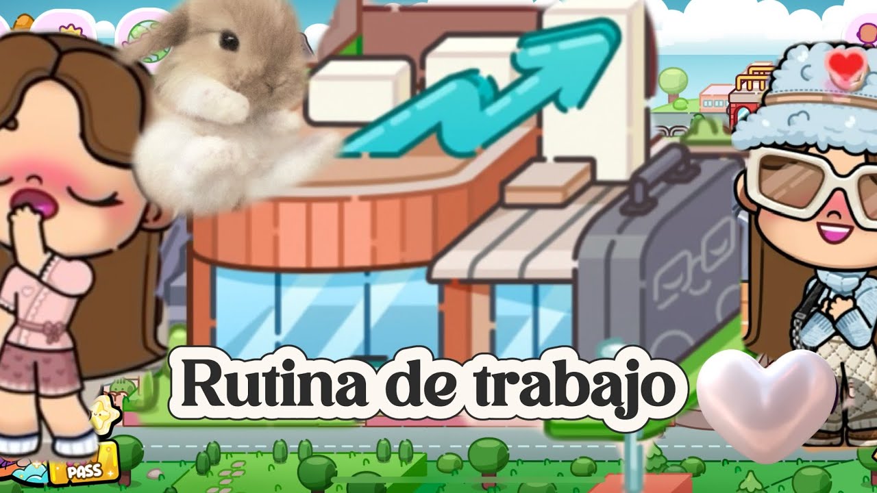 Rutina de trabajo🎀🌷￼#Avatar World #Games ￼