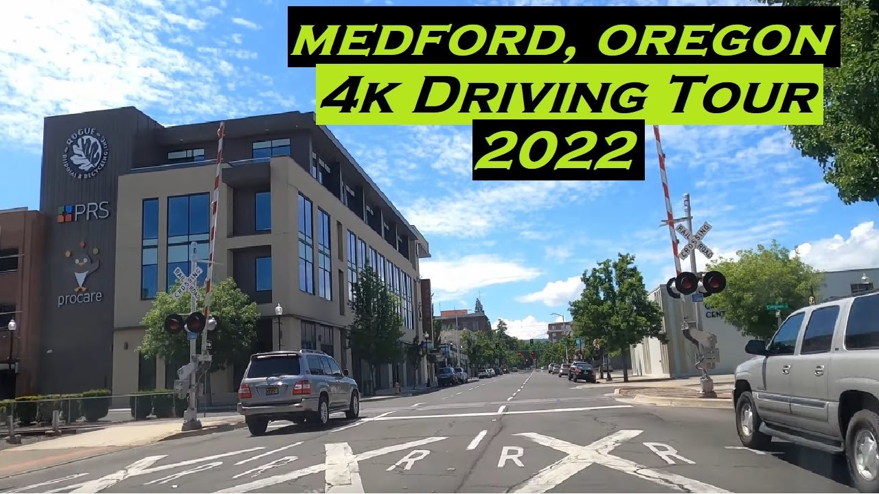 Medford, Oregon | 4k Driving Tour | Dashcam 2022