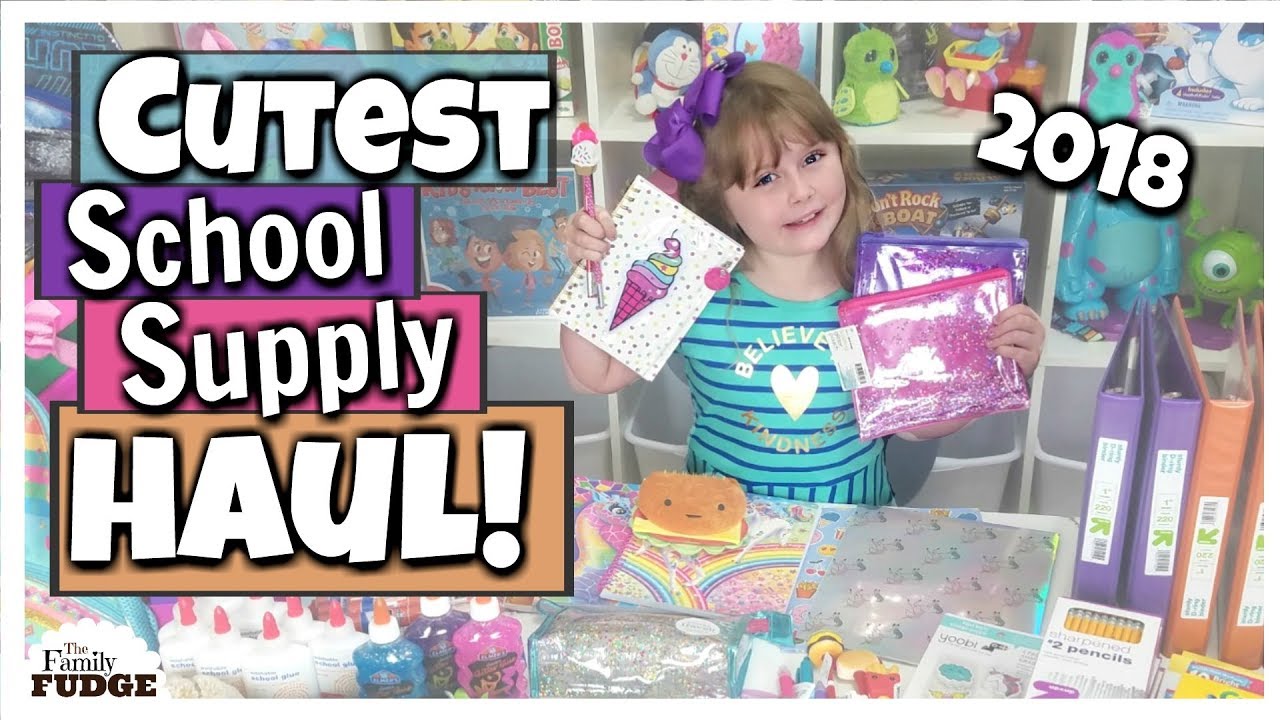 MASSIVE SCHOOL SUPPLY HAUL ❤️ Back to School 2018
