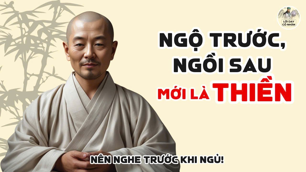 Thiền ĐỐN NGỘ - CHO NGƯỜI TỈNH | Giác ngộ tức thì giữa đời thường | Huệ Năng