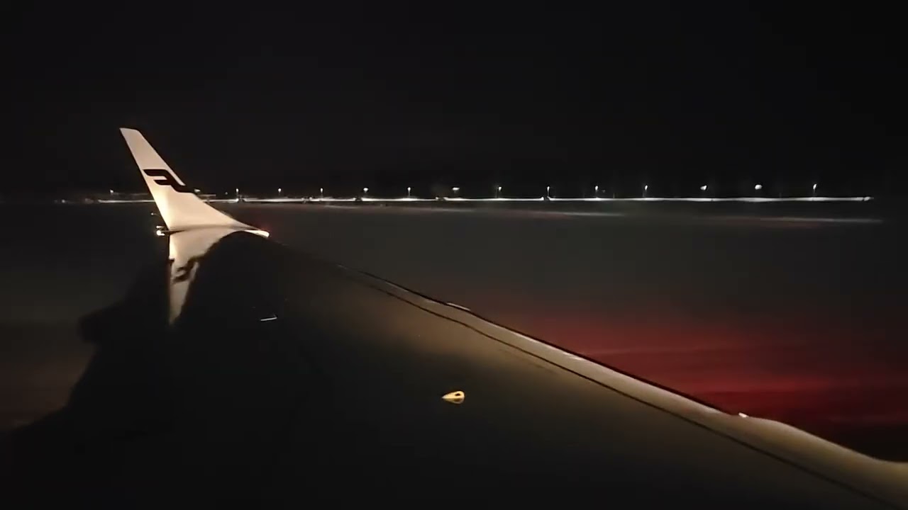 6AM FinAir Takeoff in &ndash;2&deg;C | Oslo Airport Frozen Runway Experience ❄️✈️ | DC-M #oslo #takeoff #dcm