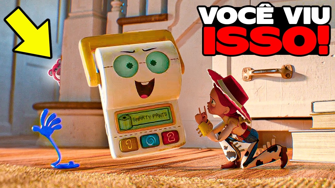 30 SEGREDOS ESCONDIDOS Que Você Não Percebeu em TOY STORY 5! (Trailer)